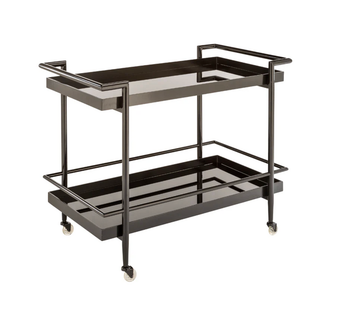 Livingston Black Bar Cart