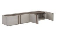 Jamille Cream Media & Storage Cabinet