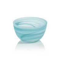 Azur Alabaster Small Glass Bowls, Set of 4