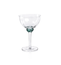 Colleen Optic Martini | Cocktail Glasses | Multicolor, Set of 4