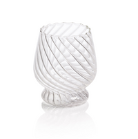 Rialto Twisted Optic Glass Tumblers, Set of 4