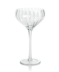 Madden Optic Cocktail Glasses, Set of 4