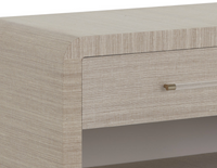 Atherton Sand Raffia Nightstand
