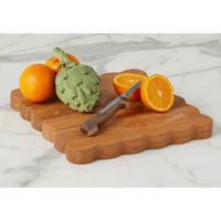 Square Scalloped Cutting Board