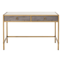 Stacey Gray Shagreen Desk