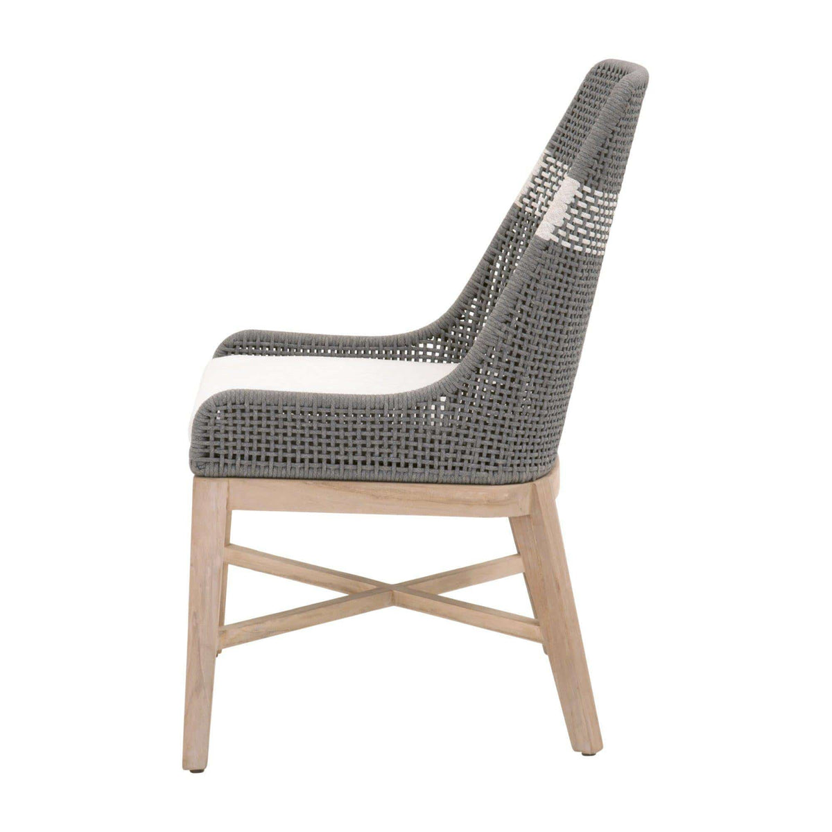 Tootsie Gray Outdoor Dining Chair, Set of 2