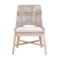 Tootsie Taupe Rope Outdoor Dining Chair, Set of 2