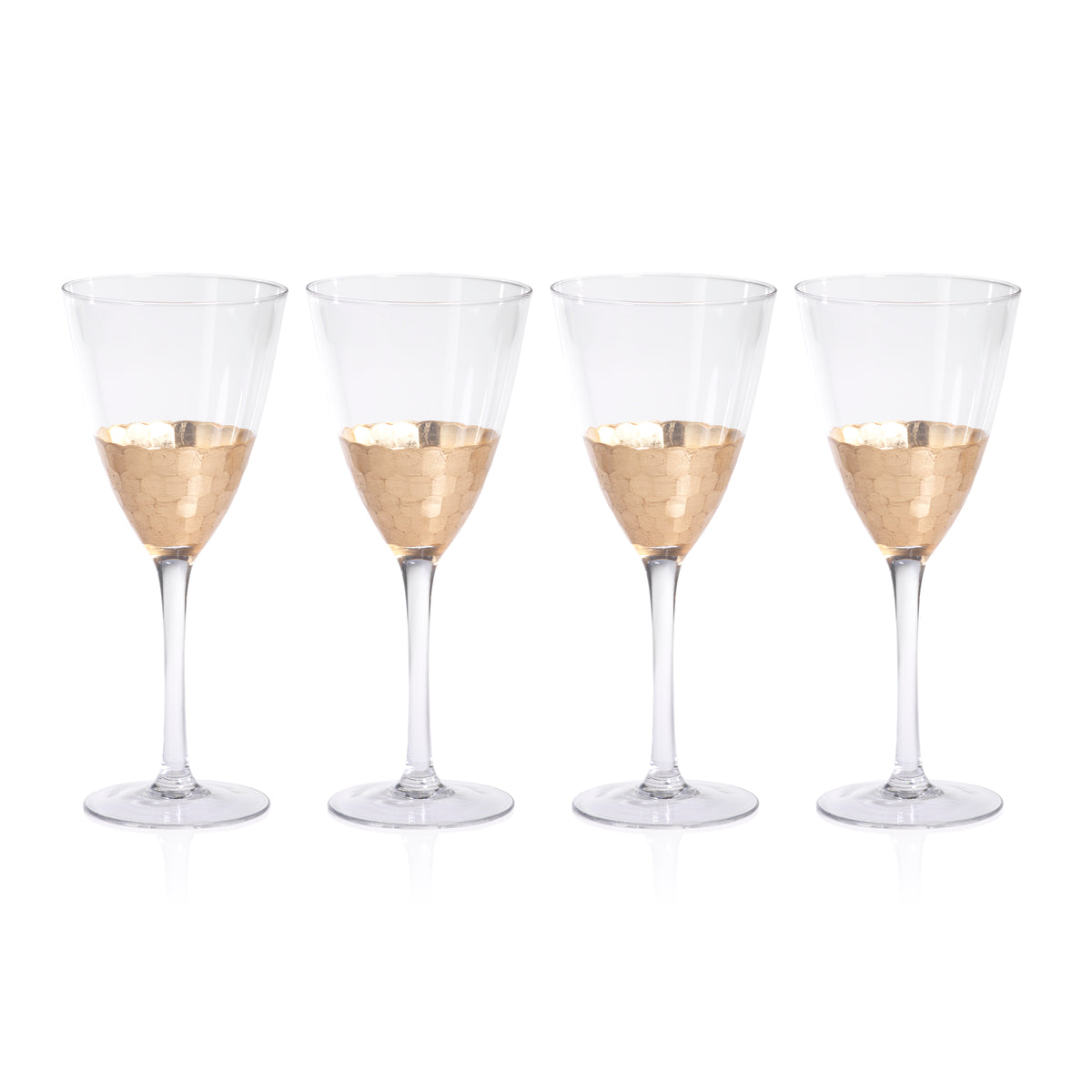 Victoria Gold Wine Glass, Set of 4