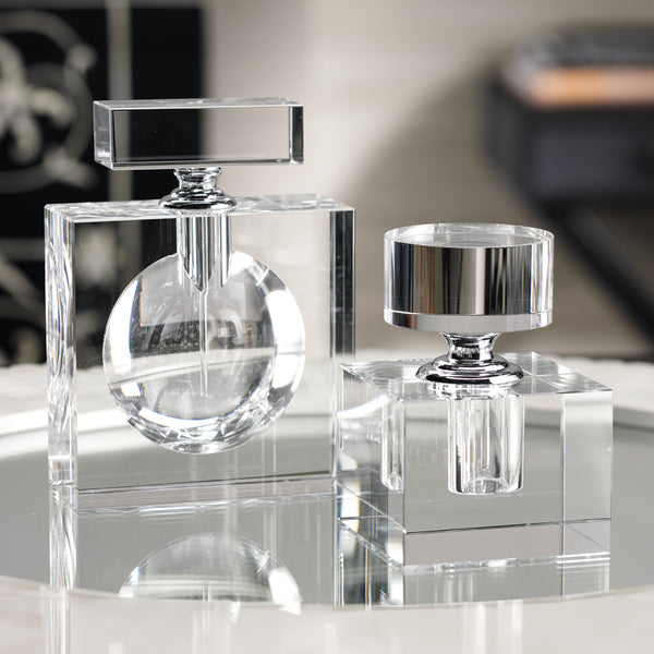 Amaray Tall Glass Perfume Bottle