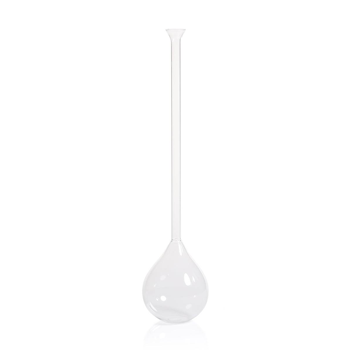 Finchem Long Neck Teardrop Glass Vase
