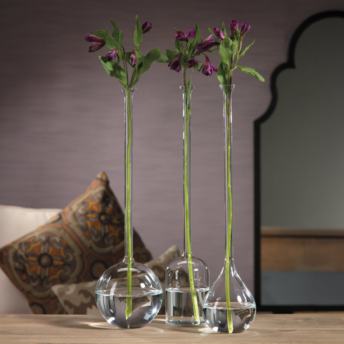 Finchem Long Neck Bell Shaped Vase