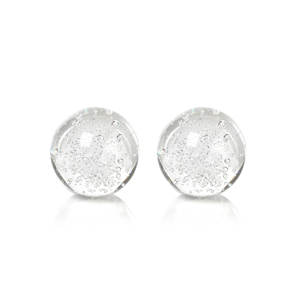 Bubbles Medium Crystal Filler Ball,  Set of 2