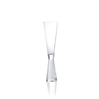 Livine Hammered Stem Champagne Flutes, Set of 4