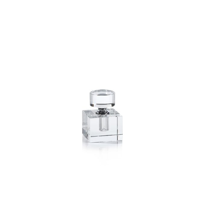 Monique Cube Glass Perfume Bottle