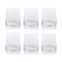 Kaleigh Hammered Rock Glasses, Set of 6
