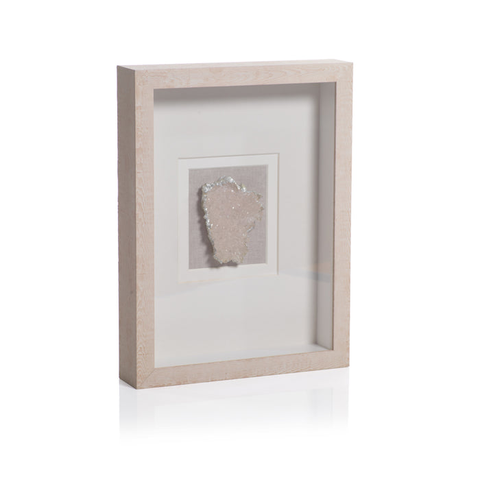 Mason Natural Framed Crystal Wall Décor, 12 x 16