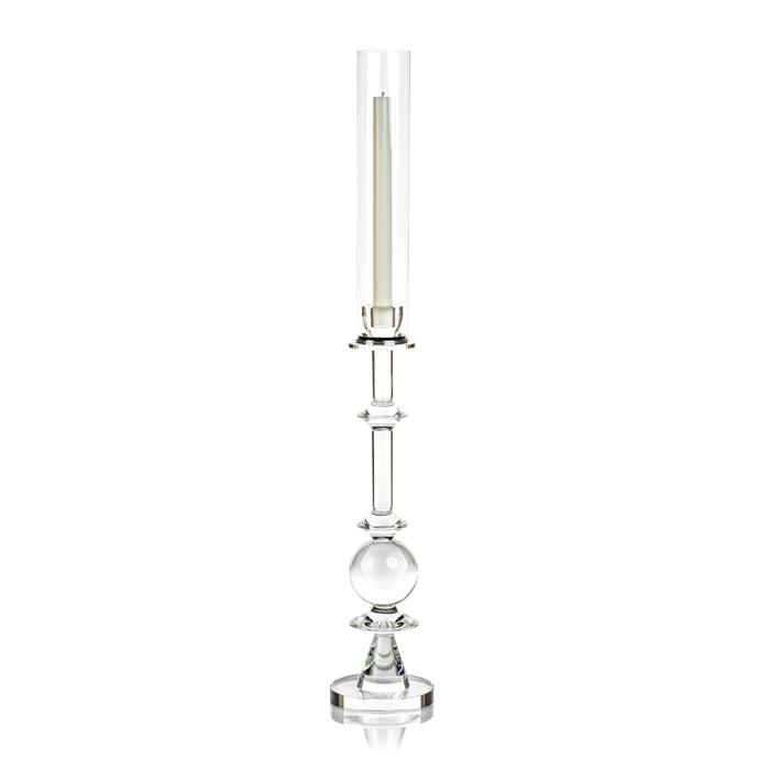 Valentina Large Crystal Glass Candle Holder