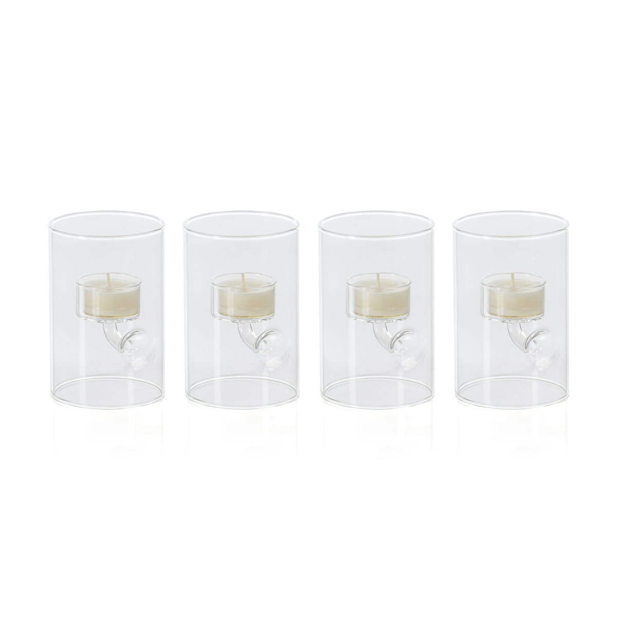 Kelsey Suspended Glass Tealight Holder, Extra Small, Set of 4