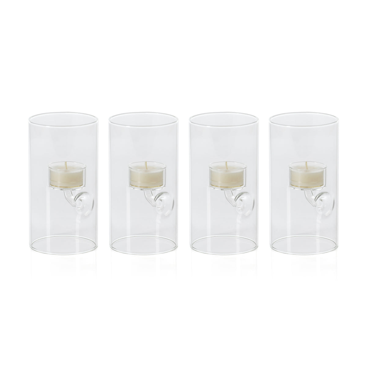 Kelsey Suspended Glass Tealight Holder, Small, Set of 4