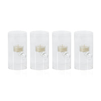 Kelsey Suspended Glass Tealight Holder, Small, Set of 4