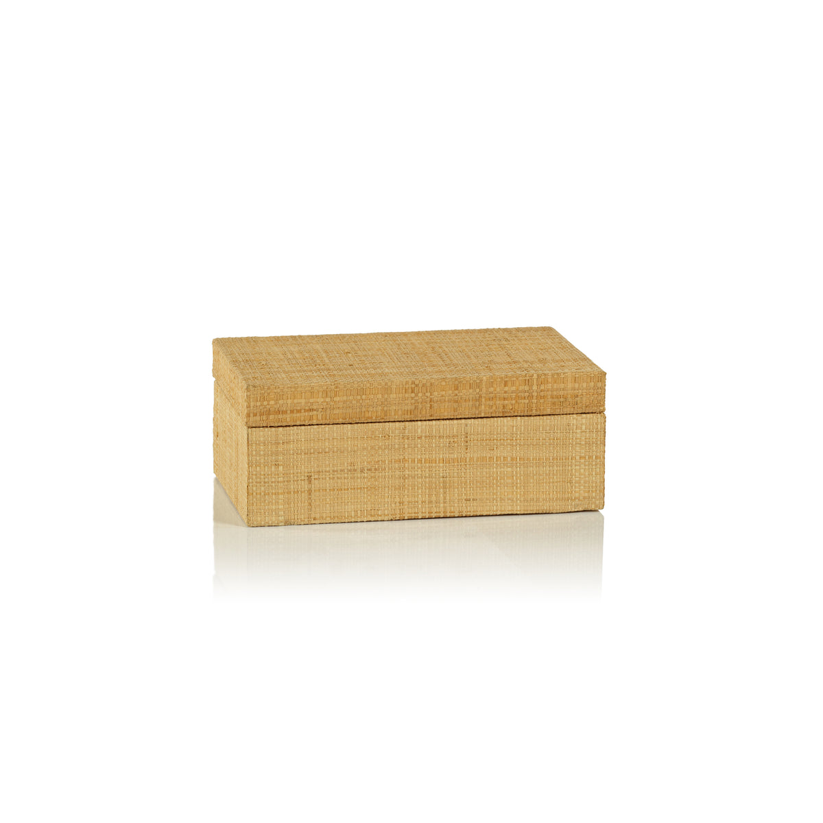 Matua Natural Grasscloth Decorative Box, Small