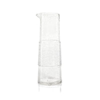 Langley Tall Bubble Glass Pitcher