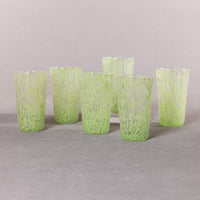 William Green Speckled Highball Glasses, Set of 6