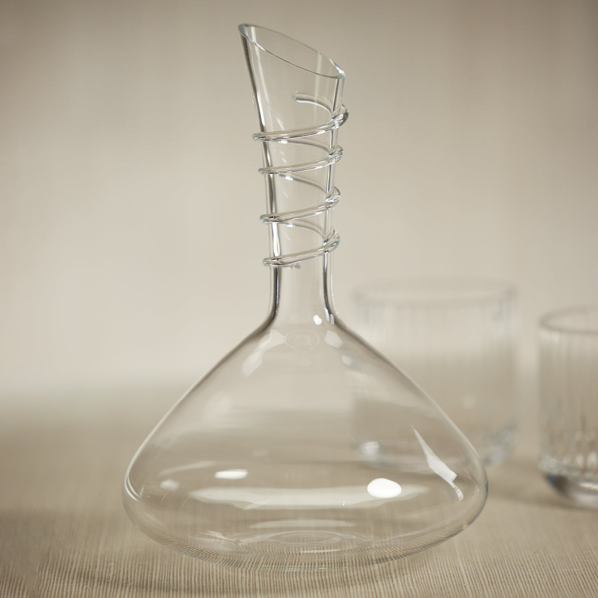 Barclay Hand Made Glass Wine Decanter