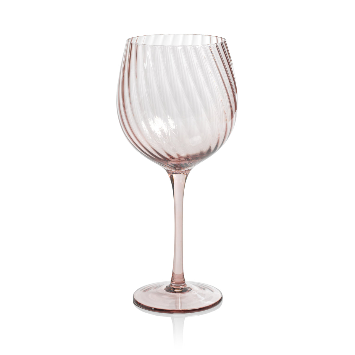 Sierra Optic Swirl Red Wine Glasses, Set of 4