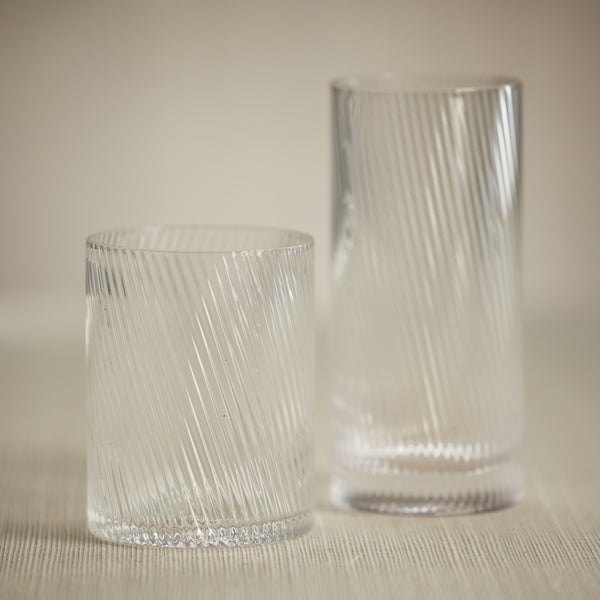Chatham Rippled Rock Glasses, Set of 6
