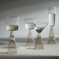 Vivian Grey Stem White Wine Glasses, Set of 4