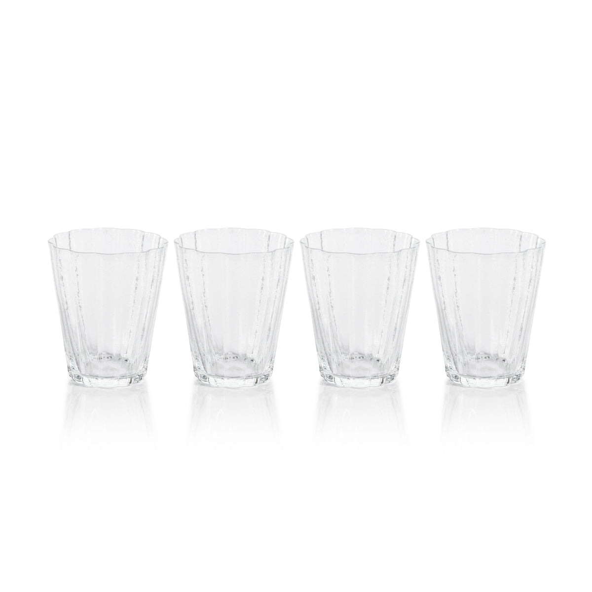 Benoit Bubble Tumbler Glasses, Set of 4