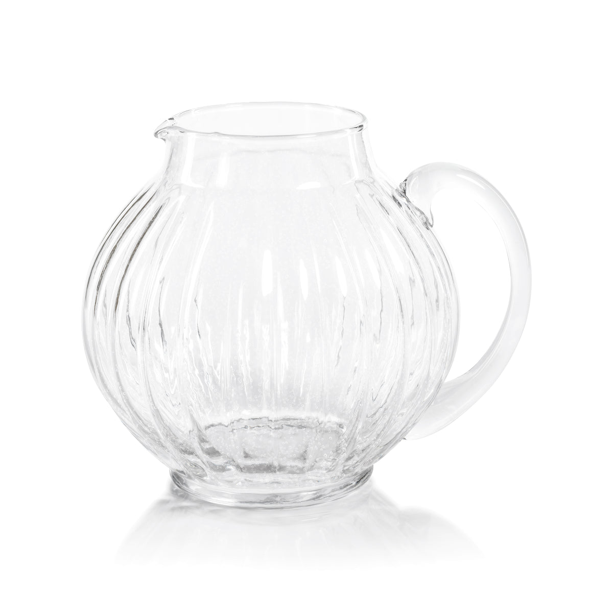 Benoit Bubble Glass Pitcher