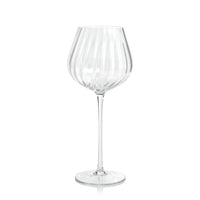 Madden Optic Red Wine Glasses, Set of 4