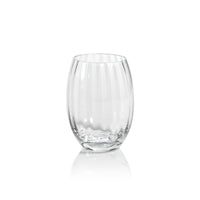 Madden Optic Stemless All-Purpose Glasses, Set of 4