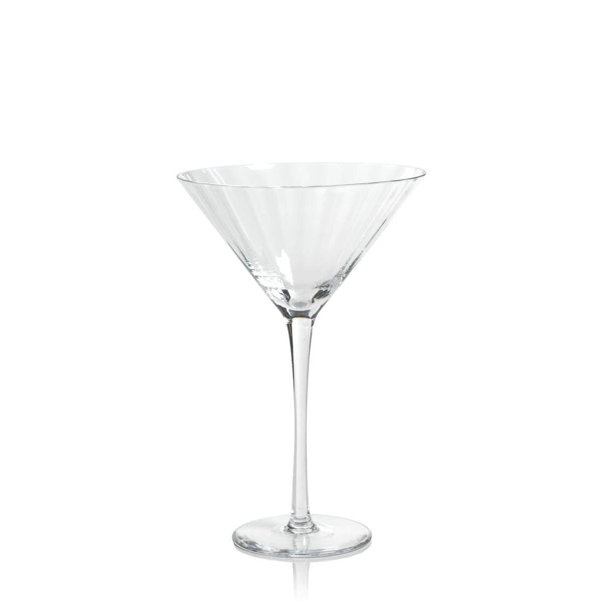 Madden Optic Martini Glasses, Set of 4