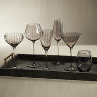 Madden Grey Cocktail Glasses, Set of 4