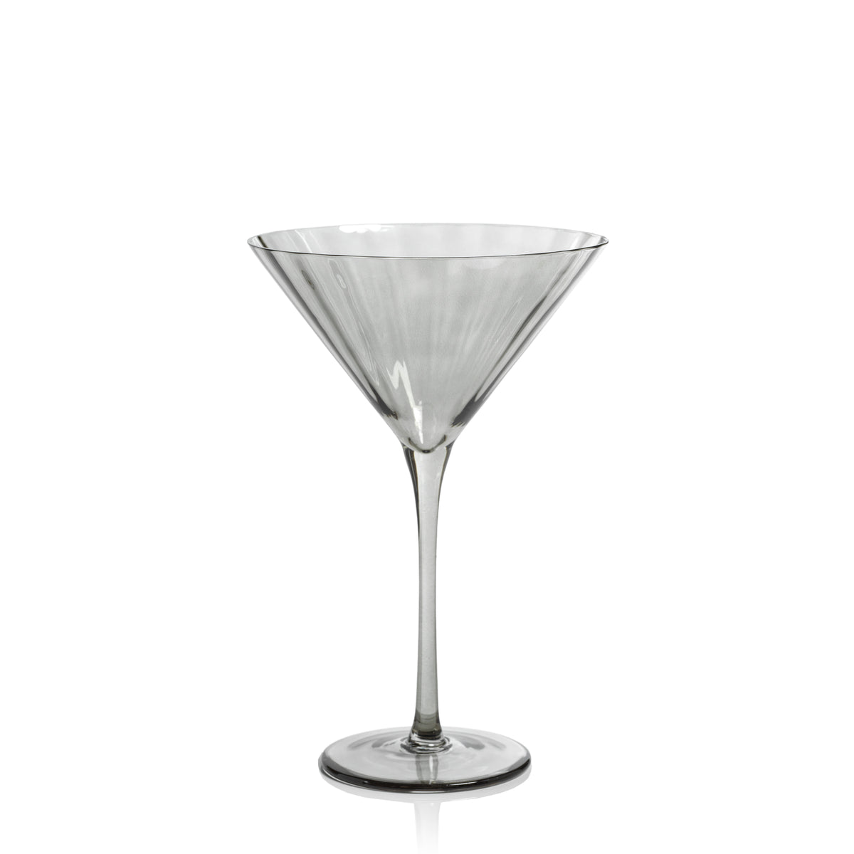 Madden Grey Martini Glasses, Set of 4