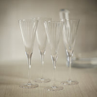 Stella Optic Champagne Flutes, Set of 4