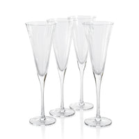 Stella Optic Champagne Flutes, Set of 4