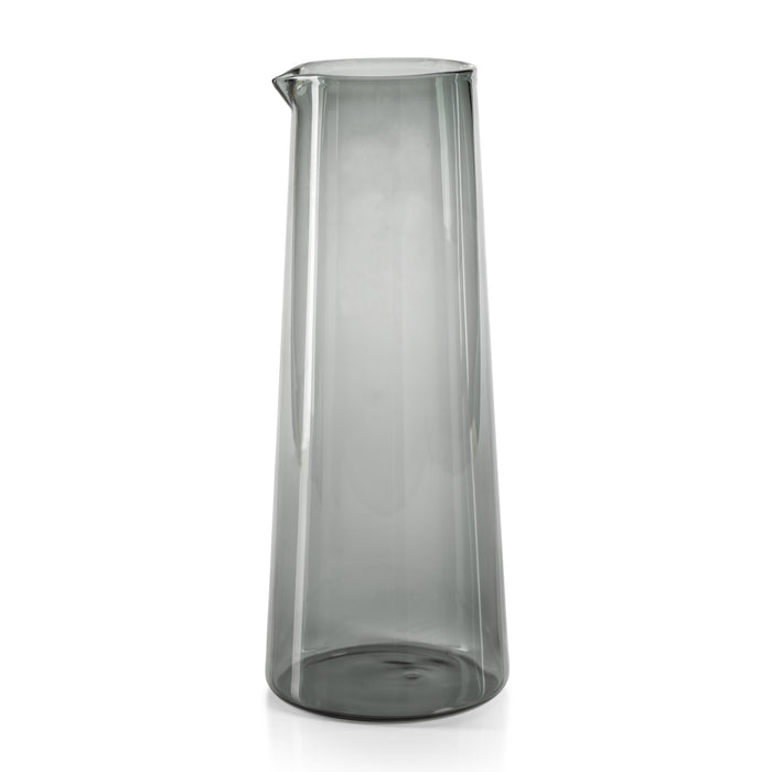 Lanvin Smoke Grey Glass Pitcher