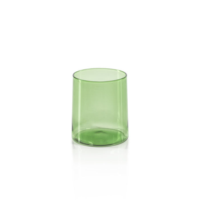 Lanvin Green Tumbler Glasses,  Set of 6