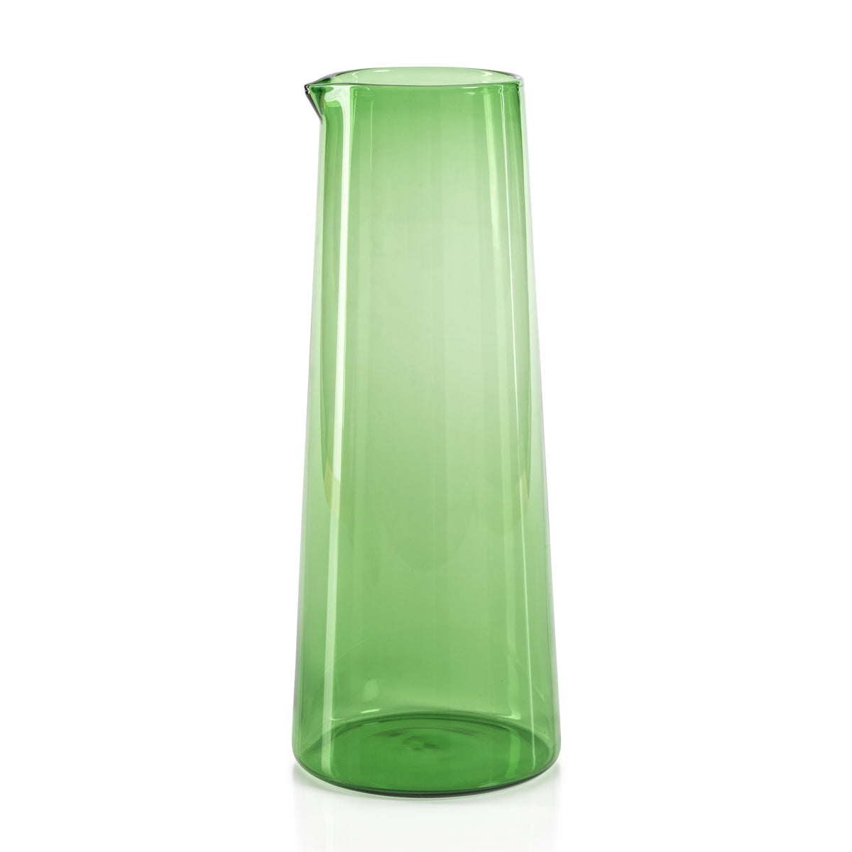 Lanvin Green Glass Pitcher