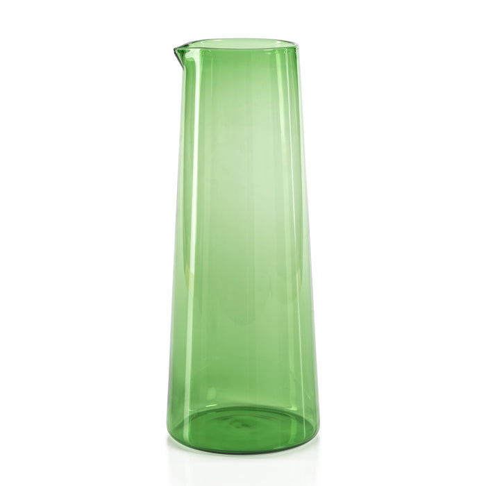 Lanvin Green Glass Pitcher