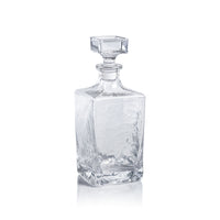 Punta Mita Hammered Glass Decanter