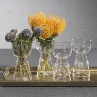 Amélie Assorted Glass Vases, Set of 4