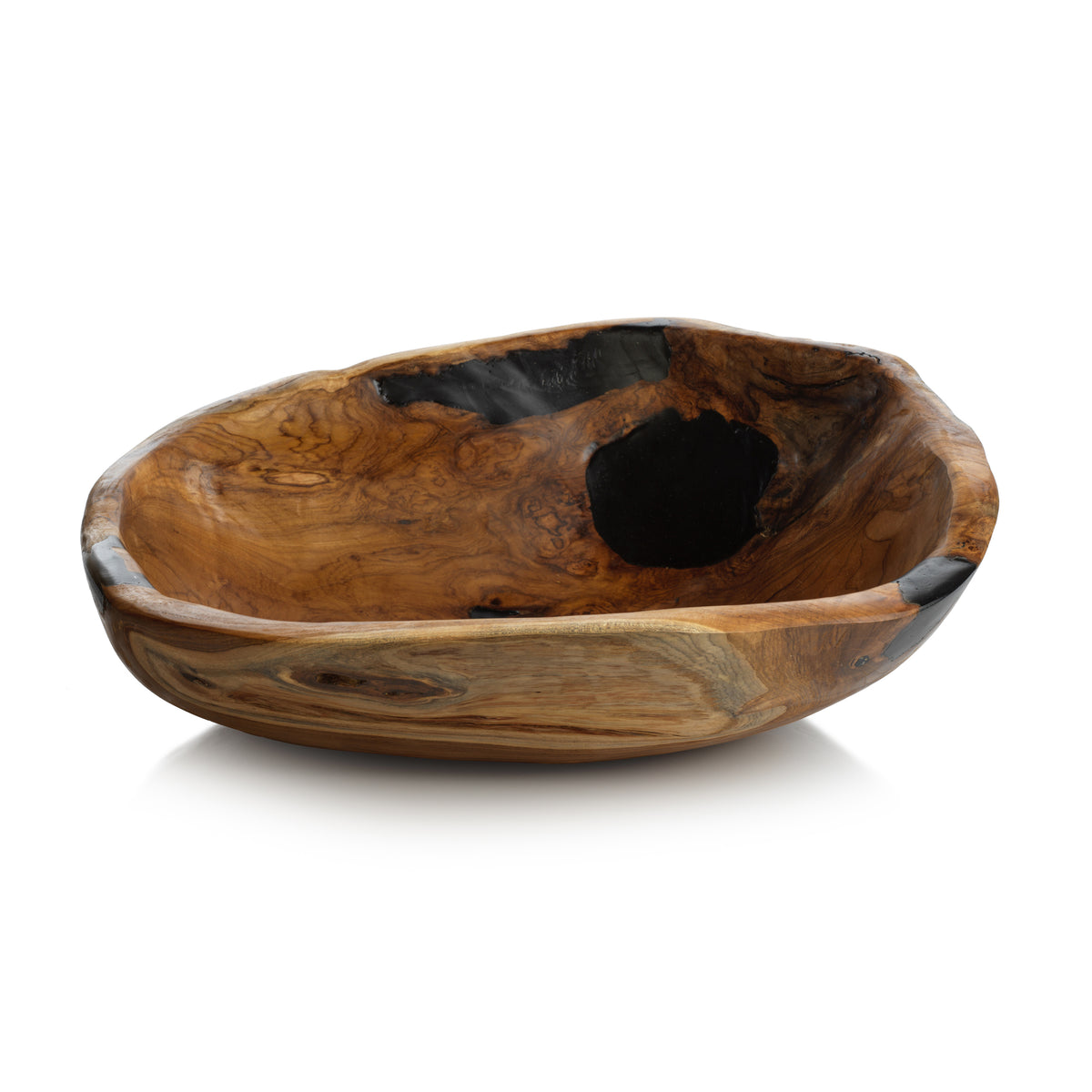 Kamron Large Organic Teakwood Bowl