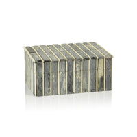 Ivory & Gray Bone Inlay Decorative Box