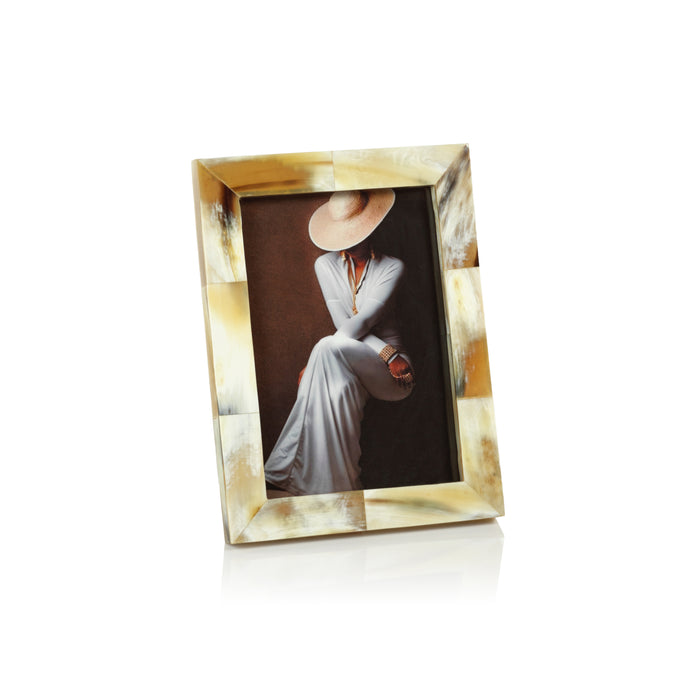 Nairobi Matt White Bone Photo Frame 5x7