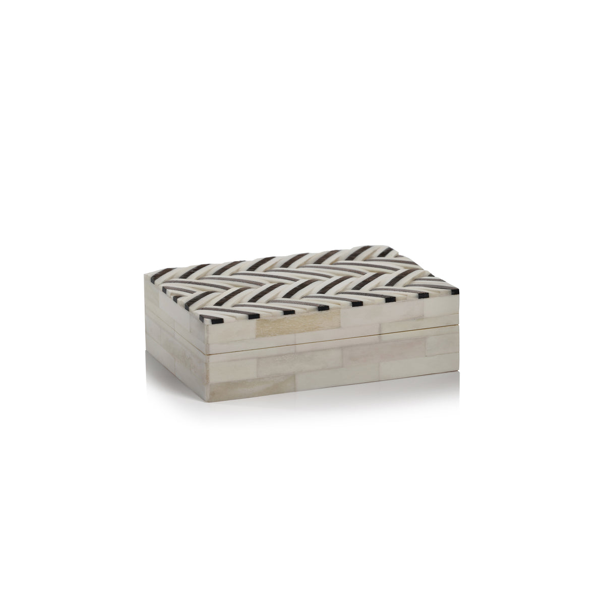 Tinsley Ivory Bone & Shagrin Decorative Box